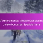 Platformpromoties: Tijdelijke aanbiedingen, Unieke bonussen, Speciale items