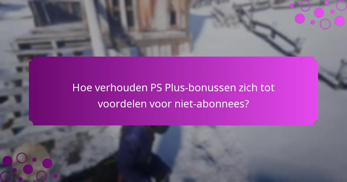 Wat zijn de huidige tijdelijke aanbiedingen voor PS Plus-abonnees?