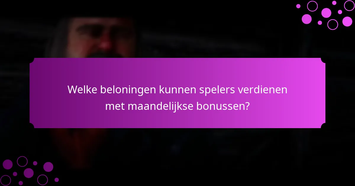 Hoe verhouden maandelijkse bonussen zich tot andere promotionele evenementen?